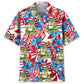 Puerto Rico Tropical Hawaiian Shirt For Summer Road Trip, Coastal Festival, And Easygoing Fashion