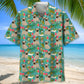 Pug Beach Hawaiian Shirt For Island Vacations, Weekend Events, And Relaxed Everyday Outfits