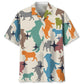 Pugs Creative Pattern Hawaiian Shirt For Summer Vacation, Beach Travel, And Casual Wear