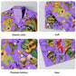 Purple Music Cactus Hawaiian Shirt Design View For Casual Summer Styling
