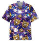 Purple Baseball Gloves Hawaiian Shirt For Beach Days, Summer Outings, And Thoughtful Gift Giving