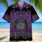 Purple Dragon Hawaiian Shirt For Mythic Art Lovers, Coastal Outings, And Thoughtful Gift Giving