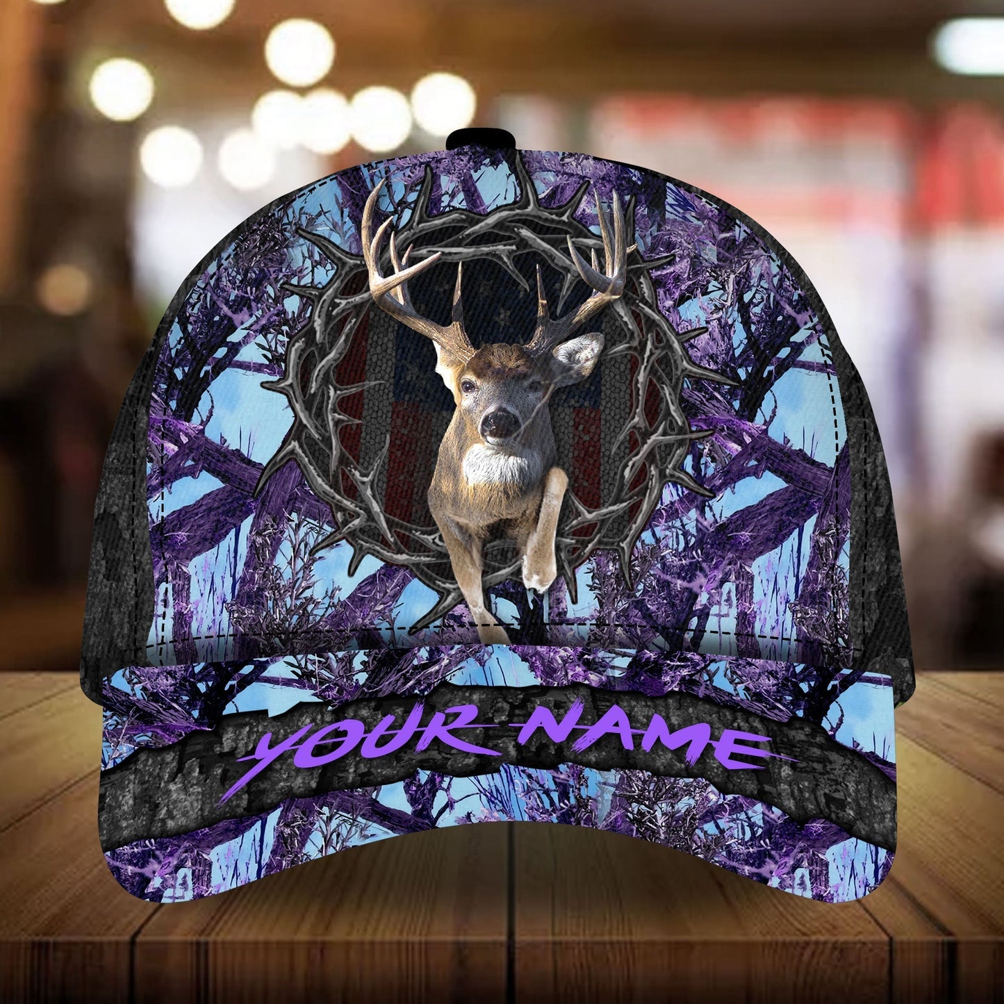 Awesome Deer Hunting Multicolor Personalized Classic Cap For Summer Outings Festivals And Relaxed Daily Wear
