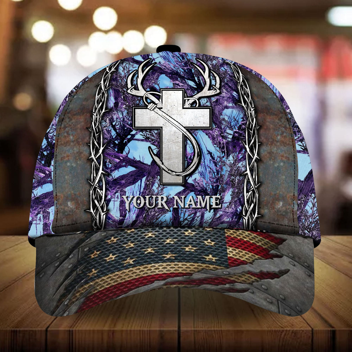 Cross Hunting Personalized Classic Cap For Casual Outfits Vacations And Everyday Styling