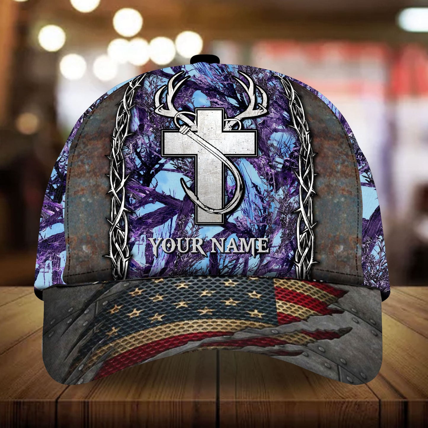 Cross Hunting Personalized Classic Cap For Casual Outfits Vacations And Everyday Styling