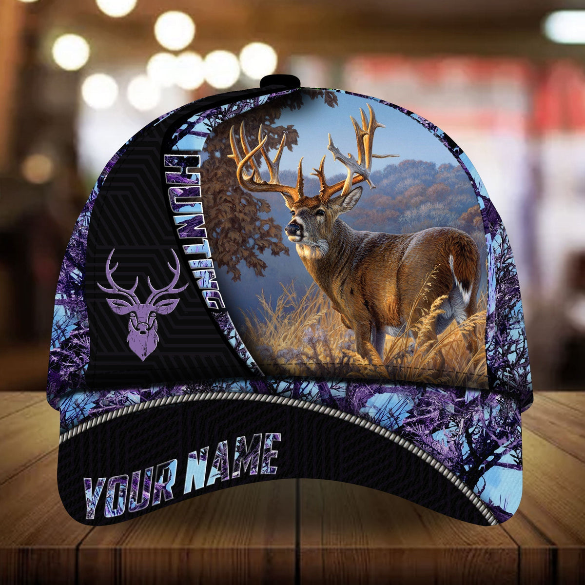 Boomerang Deer Hunting Personalized Classic Cap For Casual Styling Holiday Travel And Weekend Adventures