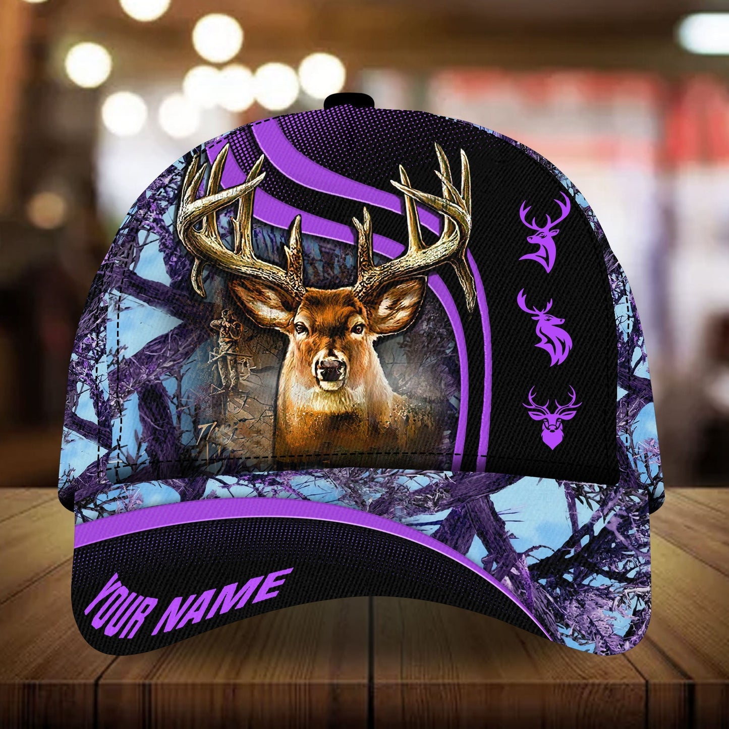 The Unique Deer Hunting Personalized Classic Cap For Casual Events Beach Trips And Thoughtful Gifting