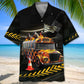 Racing School Bus Hawaiian Shirt For Coastal Travel, Casual Events, And Comfortable Summer Wear