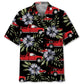 Red Tow Truck Operator Hawaiian Shirt For Family Vacation, Relaxed Getaway, And Coastal Style