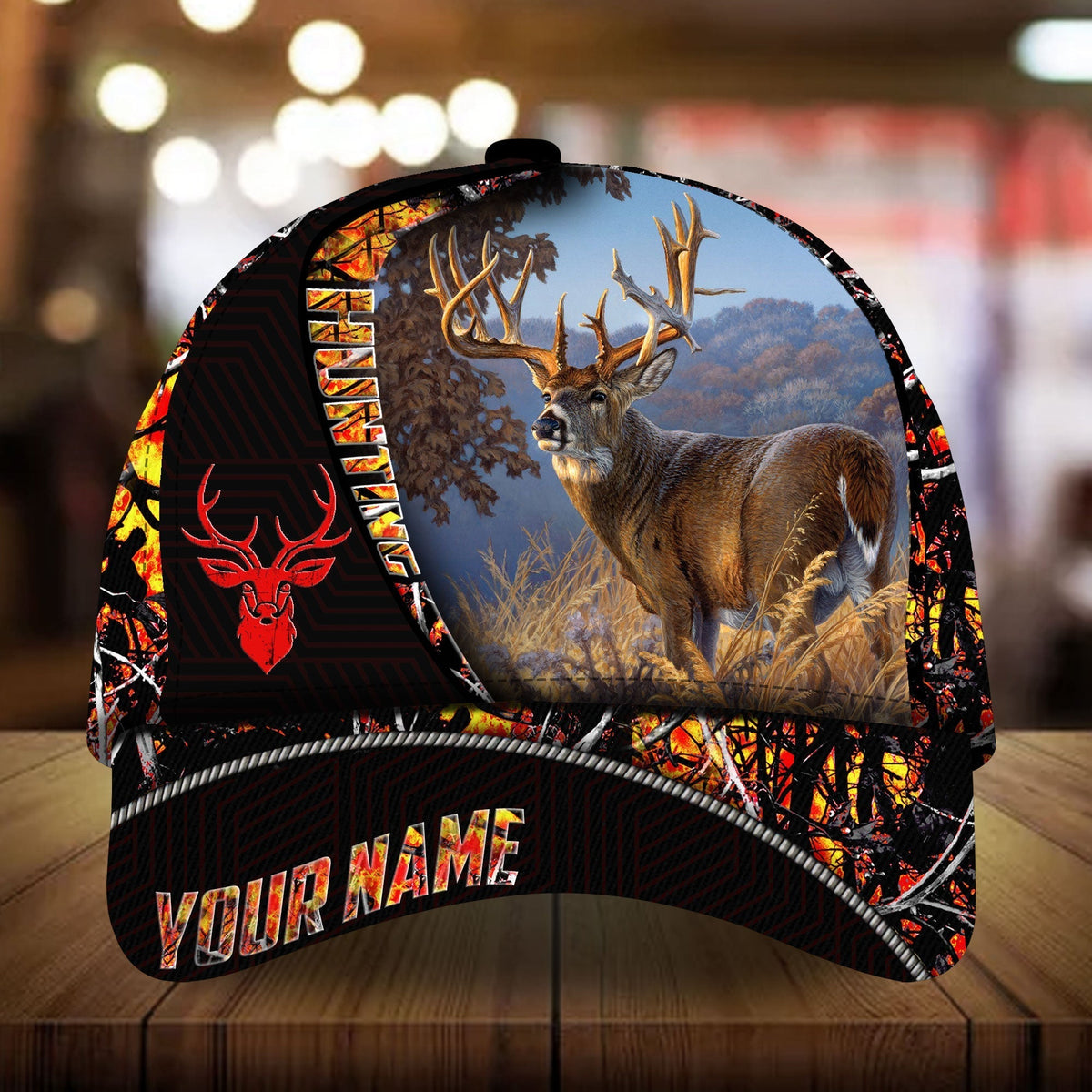 Boomerang Deer Hunting Personalized Classic Cap For Casual Styling Holiday Travel And Weekend Adventures