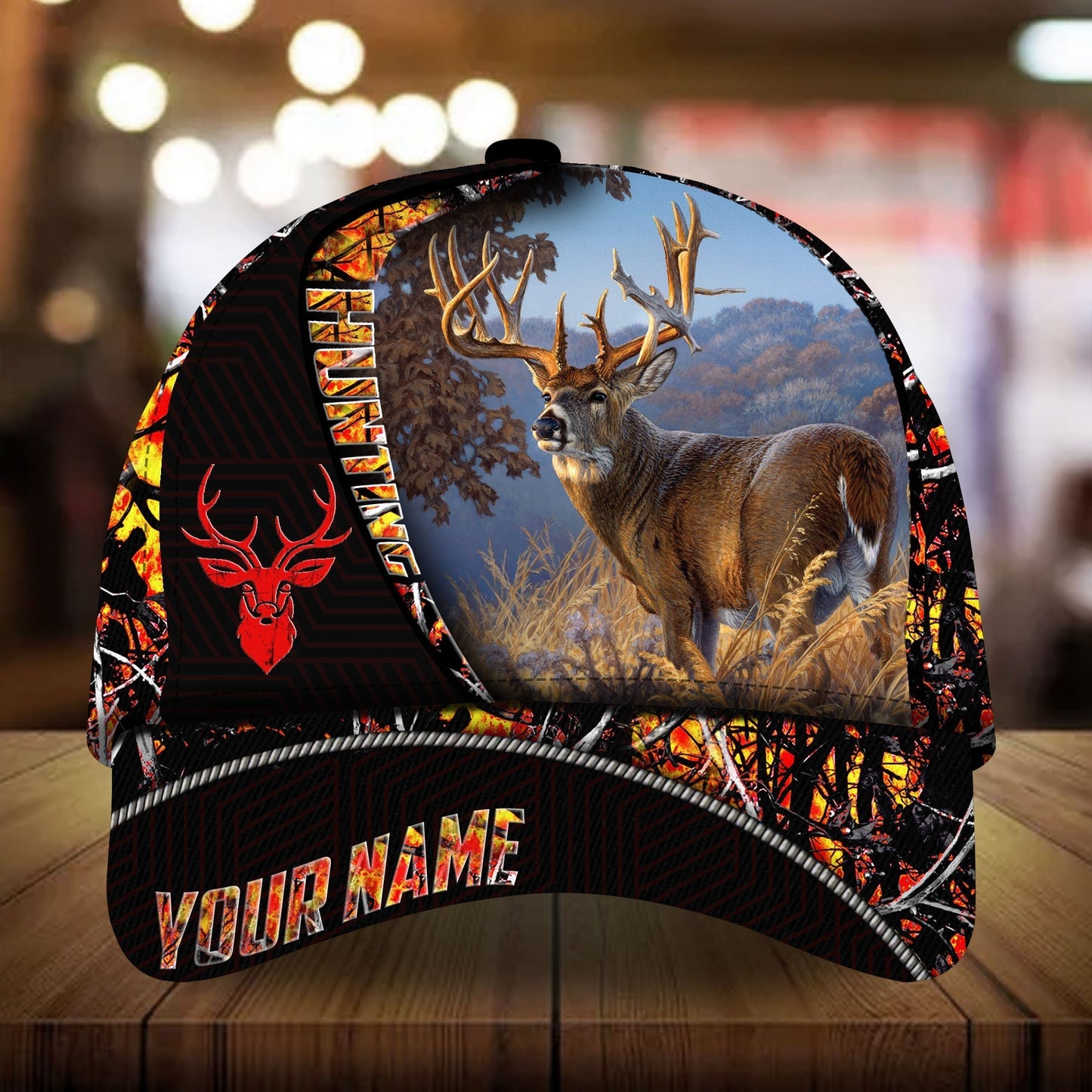 Boomerang Deer Hunting Personalized Classic Cap For Casual Styling Holiday Travel And Weekend Adventures