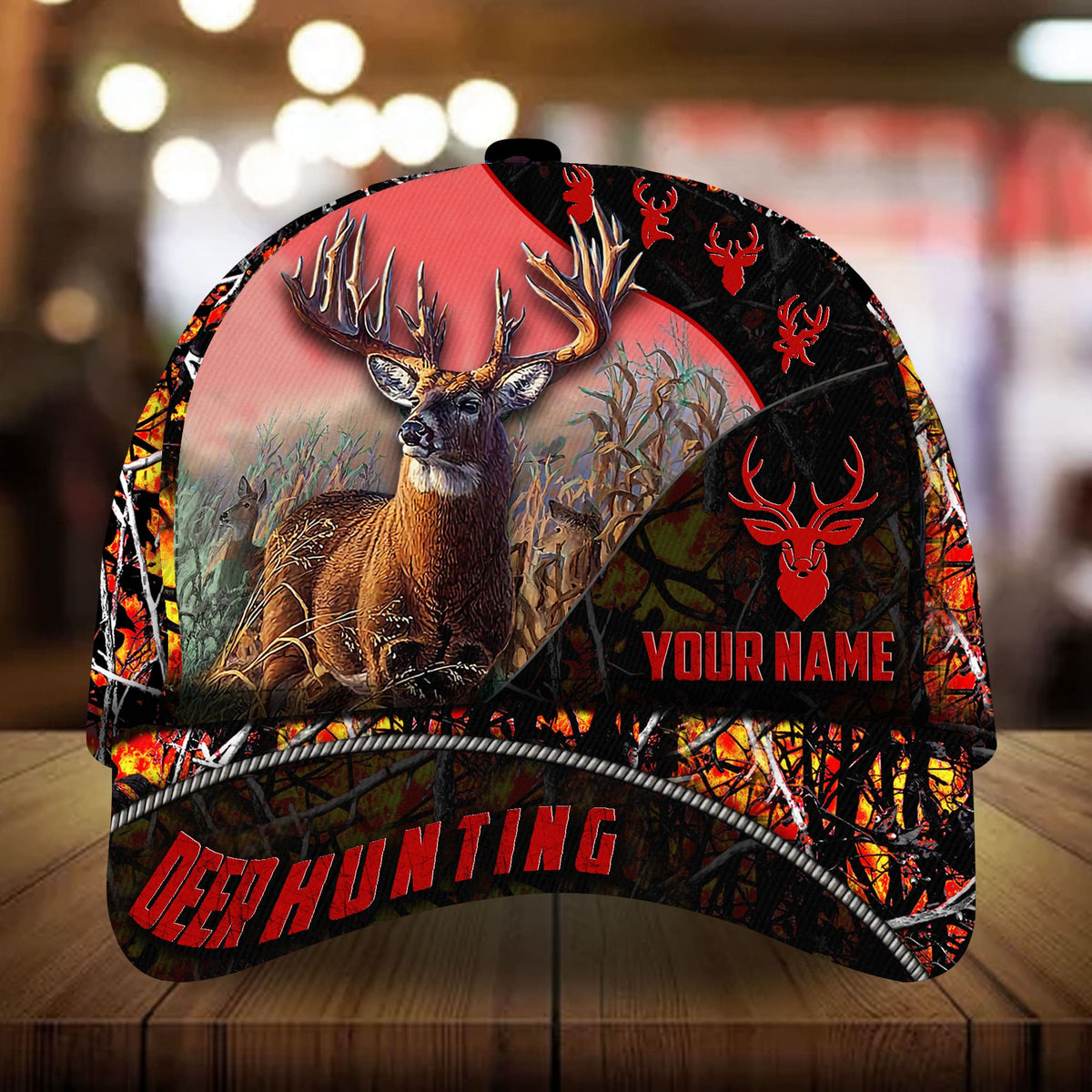 Special Deer Hunting Personalized Classic Cap For Beach Outings Holidays And Thoughtful Everyday Style