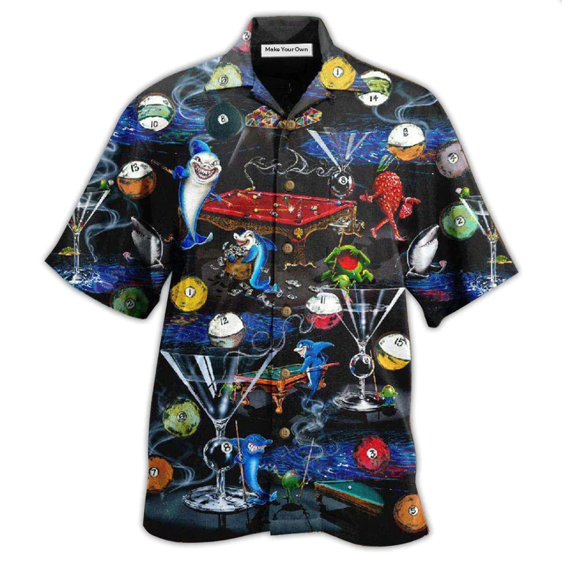 Shark Shoot Gain Scores Hawaiian Shirt For Coastal Adventures, Vacation Travel, And Thoughtful Gift Giving