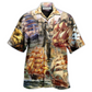 Sailing Away Adventure Hawaiian Shirt Artwork View For Weekend Travel And Beach Style