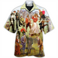 Vintage Golf Hawaiian Shirt For Summer Vacation And Beach Travel