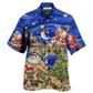 Christmas Hawaiian Shirt For Summer Vacation Beach Travel And Casual Wear