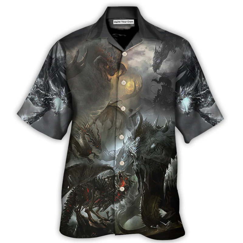 Monster Apocalypse Coming Hawaiian Shirt Resort Outfit View For Weekend Trips