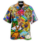 Easter And Rabbit Hawaiian Shirt For Island Holidays Summer Parties And Casual Outdoor Wear