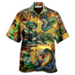 Gold Snake Hawaiian Shirt For Tropical Getaways Outdoor Fun And Everyday Wear