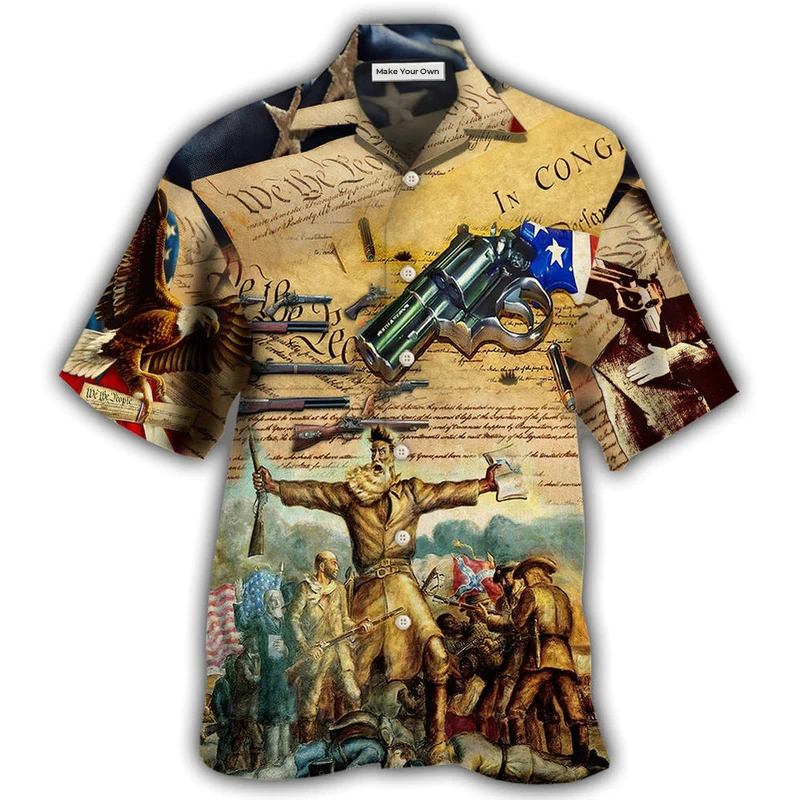 Peaceful Outdoor Heritage Hawaiian Shirt For Summer Vacation Beach Travel And Casual Wear