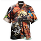 Tattoo Art Hawaiian Shirt For Beach Parties Vacation Travel And Relaxed Casual Style