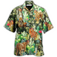 Catamount Cactus Hawaiian Shirt Artwork Detail For Tropical Trips And Casual Outings