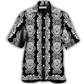 Black White Skull Diamond Hawaiian Shirt Design View For Resort Travel And Thoughtful Gifting