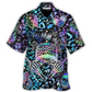 Bold Skull Attitude Hawaiian Shirt Front Pattern View For Beach Days
