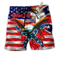 America One Nation Under God Patriotism With Beach Shorts For Inspirational Resort Trips