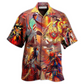 Bohemian Together Hawaiian Shirt Design Detail For Sunny Adventures And Casual Wear