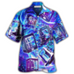 3D Printing Modern Hawaiian Shirt Pattern Detail For Summer Holidays And Outdoor Fun