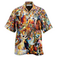 Cat Sound Dance Hawaiian Shirt Pattern Detail For Summer Holidays And Outdoor Fun