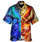 Phoenix Opposite Hawaiian Shirt Artwork View For Weekend Travel And Beach Style