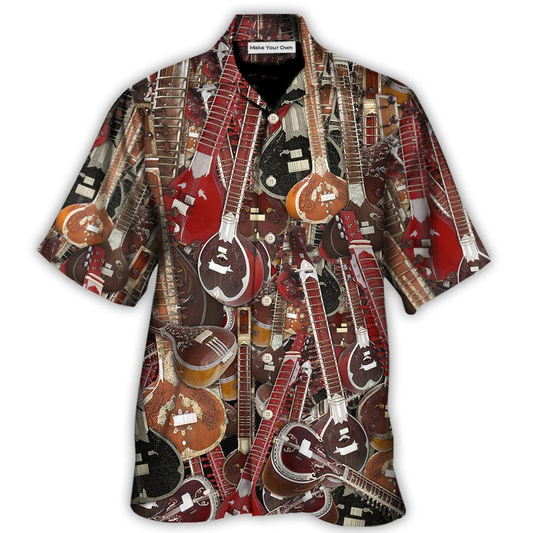 Music Sitar Awesome Play Hawaiian Shirt For Summer Vacation And Beach Travel