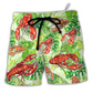 Tropical Lobster Beach Shorts For Holiday Cruises And Thoughtful Gift Giving