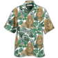 Tropical Cute Lion Hawaiian Shirt For Island Trips Summer Gatherings And Comfortable Daily Wear