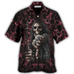 Skull First Mistake Hawaiian Shirt For Coastal Adventures And Warm Weather Wear