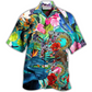 Snake Hawaiian Shirt For Tropical Holiday Resort Parties And Everyday Style