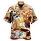 Coffee Sad Good Hawaiian Shirt For Summer Events And Casual Outdoor Wear