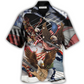 Guitar Independence Day Eagle Hawaiian Shirt Design View For Resort Travel And Thoughtful Gifting