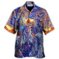Bohemian American Chief Respect Nature Hawaiian Shirt Artwork Detail For Resort Trips And Outdoor Activities