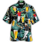 Tropical Beer Jai Alai Hawaiian Shirt For Poolside Relaxation And Sunny Getaways
