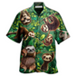 Cute Sloth Animals Hawaiian Shirt For Summer Vacation And Beach Travel