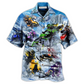 Winter Christmas Hawaiian Shirt For Island Holidays Summer Parties And Casual Outdoor Wear