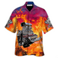 Hot Rod Hawaiian Shirt For Summer Vacation Beach Travel And Casual Wear