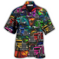 Colorful Truck Amazing Hawaiian Shirt Artwork View For Weekend Travel And Beach Style