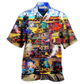 Train Travel Well Arrive Hawaiian Shirt Pattern Detail For Vacation Travel And Daily Wear