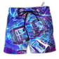 Three Dimensional Printing Beach Shorts For Tropical Holidays And Relaxed Casual Wear