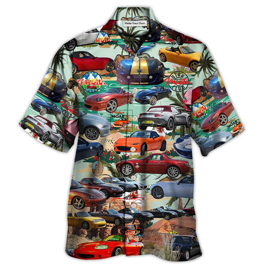 Tropical Car Summer Island Hawaiian Shirt For Warm Weather Adventures And Everyday Comfort