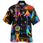 Volleyball Hawaiian Shirt Artwork Detail For Tropical Trips And Casual Outings